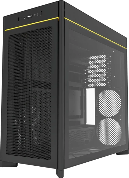 Корпус Montech HS01 черный без БП ATX 11x120mm 2x140mm 2xUSB3.0 audio Корпус Montech HS01 черный без БП ATX 11x120mm 2x140mm 2xUSB3.0 audio