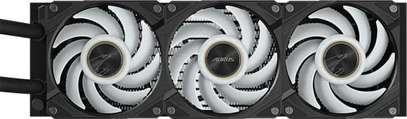 Система водяного охлаждения Gigabyte Aorus Waterforce X II 360 ARGB Soc-TR4/sTR5/AM5/AM4/1200/1700/1851 черный 4-pin 12-37.5dB Al LCD Ret (GP-AORUS WATERFORCE X II 360)