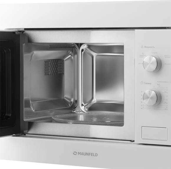 Микроволновая печь Maunfeld MBMO.20.1PGW 20л. 800Вт белый (встраиваемая)