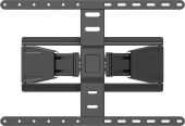Кронштейн для телевизора Hyundai SL-F1 черный 43"-90" макс.50кг настенный поворотно-выдвижной и наклонный Кронштейн для телевизора Hyundai SL-F1 черный 43"-90" макс.50кг настенный поворотно-выдвижной и наклонный