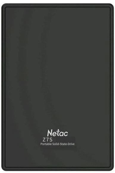 Накопитель SSD Netac USB-C 2TB NT01Z7S-002T-32BK Z7S 2.5" черный Накопитель SSD Netac USB-C 2TB NT01Z7S-002T-32BK Z7S 2.5" черный