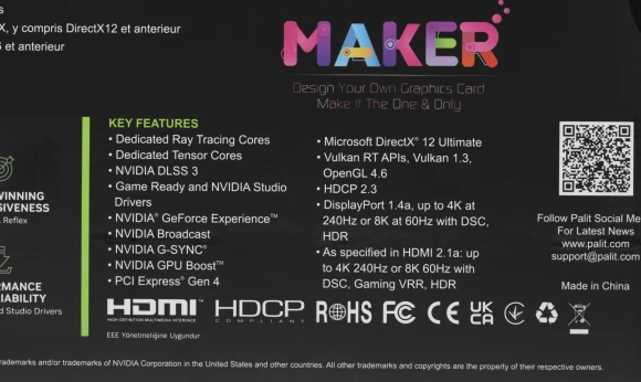 Видеокарта Palit PCI-E 4.0 PA-RTX4060 DUAL OC NVIDIA GeForce RTX 4060 8Gb 128bit GDDR6 1830/17000 HDMIx1 DPx3 HDCP Ret Видеокарта Palit PCI-E 4.0 PA-RTX4060 DUAL OC NVIDIA GeForce RTX 4060 8Gb 128bit GDDR6 1830/17000 HDMIx1 DPx3 HDCP Ret