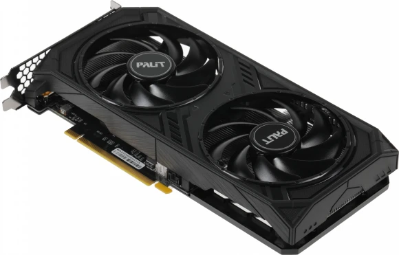 Видеокарта Palit PCI-E 4.0 PA-RTX4060 DUAL OC NVIDIA GeForce RTX 4060 8Gb 128bit GDDR6 1830/17000 HDMIx1 DPx3 HDCP Ret Видеокарта Palit PCI-E 4.0 PA-RTX4060 DUAL OC NVIDIA GeForce RTX 4060 8Gb 128bit GDDR6 1830/17000 HDMIx1 DPx3 HDCP Ret