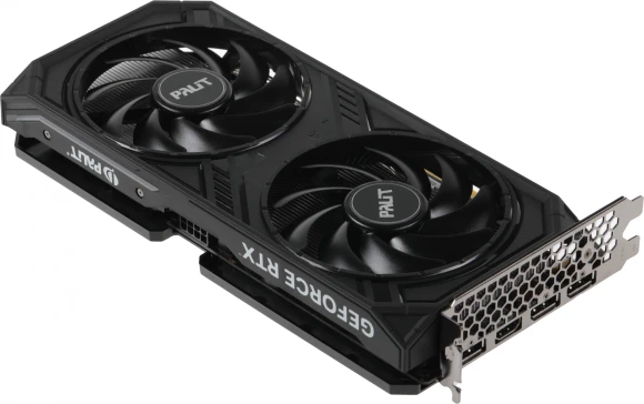 Видеокарта Palit PCI-E 4.0 PA-RTX4060 DUAL OC NVIDIA GeForce RTX 4060 8Gb 128bit GDDR6 1830/17000 HDMIx1 DPx3 HDCP Ret Видеокарта Palit PCI-E 4.0 PA-RTX4060 DUAL OC NVIDIA GeForce RTX 4060 8Gb 128bit GDDR6 1830/17000 HDMIx1 DPx3 HDCP Ret