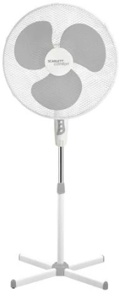 Вентилятор напольный Scarlett SC-SF111B24 40Вт скоростей:3 серый/белый Вентилятор напольный Scarlett SC-SF111B24 40Вт скоростей:3 серый/белый