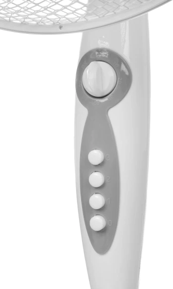 Вентилятор напольный Scarlett SC-SF111B24 40Вт скоростей:3 серый/белый