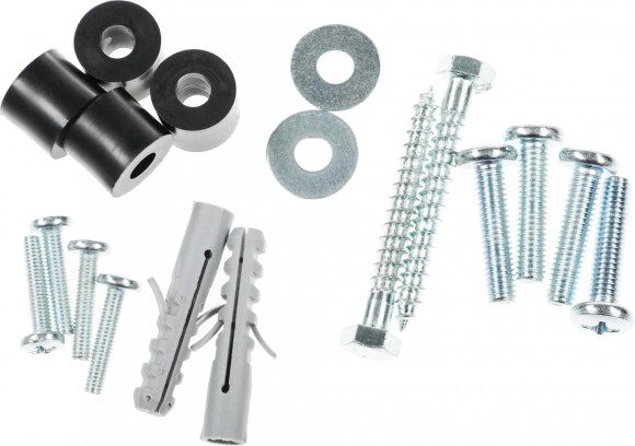 Кронштейн для телевизора Kromax OPTIMA-100 черный 10"-28" макс.25кг настенный фиксированный