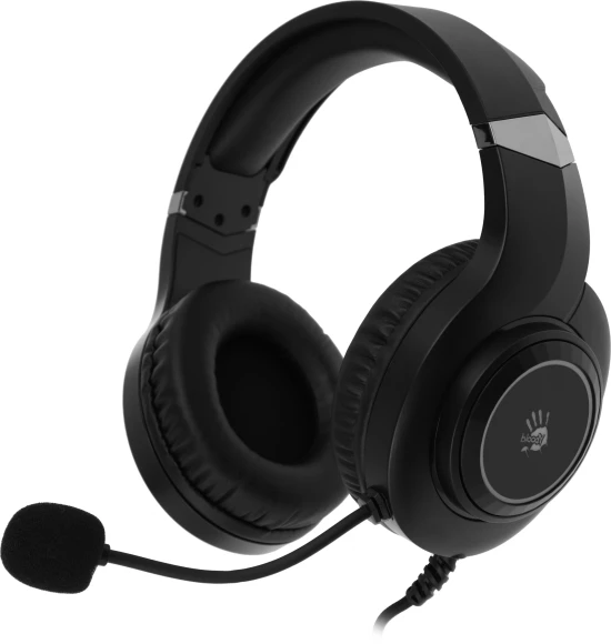 Наушники с микрофоном A4Tech Bloody G220S черный 2м мониторные USB оголовье (G220S USB/ BLACK) Наушники с микрофоном A4Tech Bloody G220S черный 2м мониторные USB оголовье (G220S USB/ BLACK)