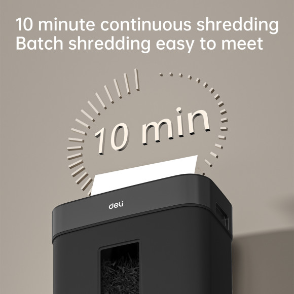 Шредер Deli ET023 черный с автоподачей (секр.P-4) фрагменты 8лист. 15лтр. Шредер Deli ET023 черный с автоподачей (секр.P-4) фрагменты 8лист. 15лтр.