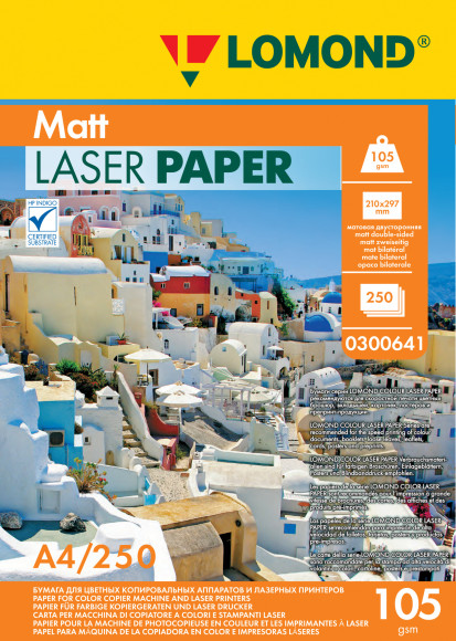 Бумага Lomond Ultra DS Matt CLC 0300641 A4/105г/м2/250л./белый матовое/матовое для лазерной печати