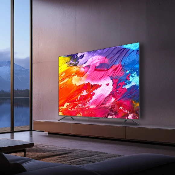 Телевизор QLED Skyworth 43" 43Q66H Eye Care Frameless черный 4K Ultra HD 120Hz MEMC DVB-T DVB-T2 DVB-C DVB-S DVB-S2 USB WiFi Smart TV