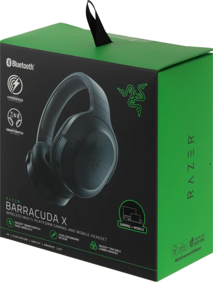 Наушники с микрофоном Razer Barracuda X черный 1.5м мониторные BT/Radio оголовье (RZ04-04430100-R3M1) Наушники с микрофоном Razer Barracuda X черный 1.5м мониторные BT/Radio оголовье (RZ04-04430100-R3M1)
