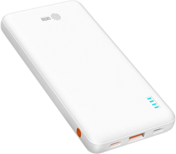 Мобильный аккумулятор Cactus CS-PBFSBA-10000 10000mAh 22.5W 4.5A USB-A/2xUSB-C белый Мобильный аккумулятор Cactus CS-PBFSBA-10000 10000mAh 22.5W 4.5A USB-A/2xUSB-C белый