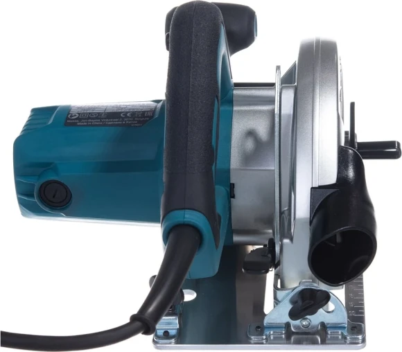 Циркулярная пила (дисковая) Makita HS7611K 1600Вт (ручная) D диска.:190мм
