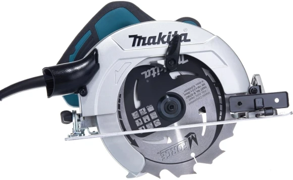 Циркулярная пила (дисковая) Makita HS7611K 1600Вт (ручная) D диска.:190мм