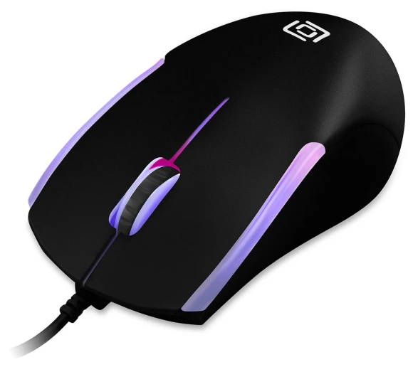 Мышь Оклик 245M черный оптическая 1000dpi USB 3but (471479)