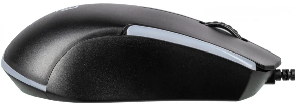 Мышь Оклик 245M черный оптическая 1000dpi USB 3but (471479)