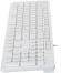 Клавиатура Оклик 500M белый USB slim Multimedia Клавиатура Оклик 500M белый USB slim Multimedia