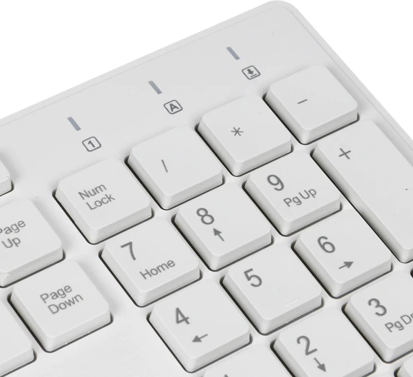Клавиатура Оклик 500M белый USB slim Multimedia Клавиатура Оклик 500M белый USB slim Multimedia
