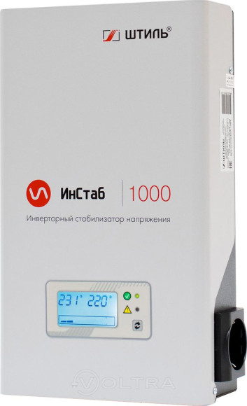 Стабилизатор напряжения Штиль ИнСтаб IS1000 800Вт 1000ВА белый