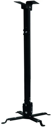 Кронштейн для проектора Buro PR04-100B черный макс.20кг потолочный поворот и наклон Кронштейн для проектора Buro PR04-100B черный макс.20кг потолочный поворот и наклон