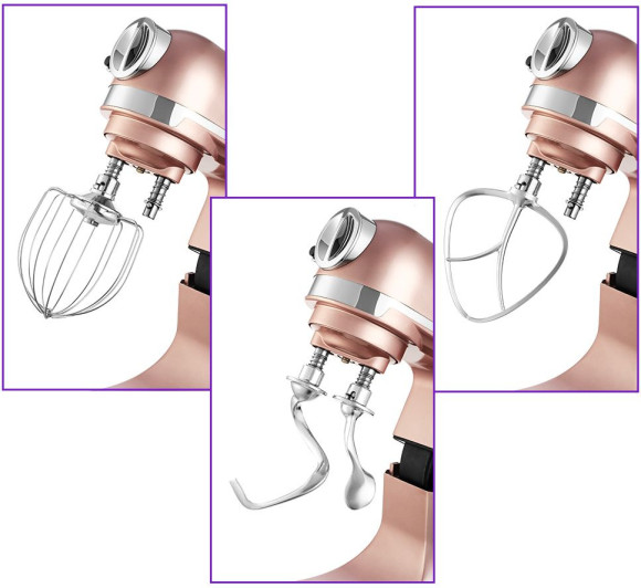 Миксер планетарный Kitfort КТ-3015 1000Вт золотистый Миксер планетарный Kitfort КТ-3015 1000Вт золотистый
