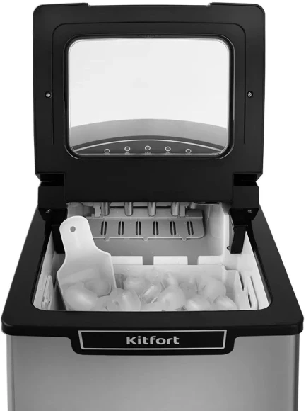 Ледогенератор Kitfort KT-1807 105Вт серебристый/черный