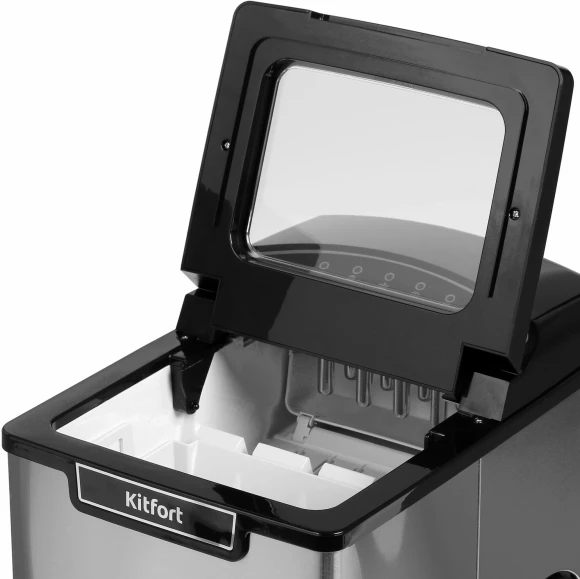 Ледогенератор Kitfort KT-1807 105Вт серебристый/черный