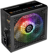 Блок питания Thermaltake ATX 750W Smart BX1 RGB 80+ bronze (20+4pin) APFC 120mm fan color LED 8xSATA RTL Блок питания Thermaltake ATX 750W Smart BX1 RGB 80+ bronze (20+4pin) APFC 120mm fan color LED 8xSATA RTL