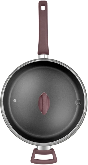 Сотейник Rondell Fest RDA-1526 4.0л. d=28см (с крышкой) черный