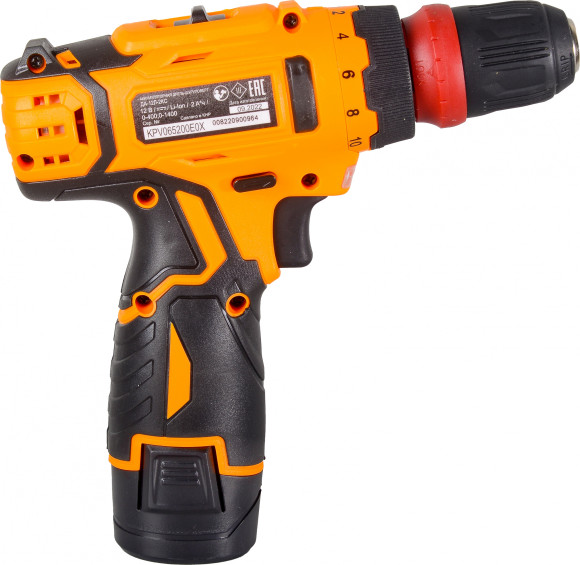 Дрель-шуруповерт Вихрь ДА-12Л-2КC аккум. патрон:быстрозажимной (кейс в комплекте) (72/14/33)