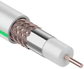 Кабель коаксиальный PROconnect 01-2431-6 SAT 703 FTP 75Om PVC внутренний 100м белый Кабель коаксиальный PROconnect 01-2431-6 SAT 703 FTP 75Om PVC внутренний 100м белый