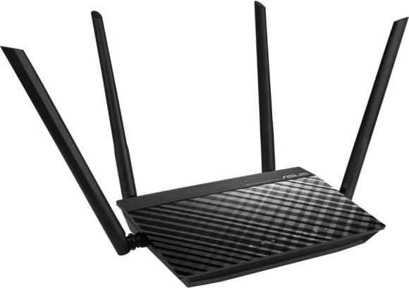 Роутер беспроводной Asus RT-AC1200 V2 (RT-AC1200) AC1200 10/100BASE-TX черный Роутер беспроводной Asus RT-AC1200 V2 (RT-AC1200) AC1200 10/100BASE-TX черный