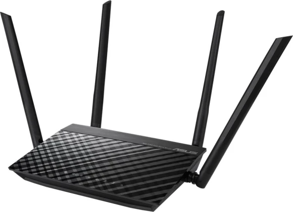 Роутер беспроводной Asus RT-AC1200 V2 (RT-AC1200) AC1200 10/100BASE-TX черный Роутер беспроводной Asus RT-AC1200 V2 (RT-AC1200) AC1200 10/100BASE-TX черный