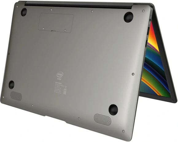 Ноутбук Digma EVE P4850 Pentium N5030 8Gb SSD256Gb Intel UHD Graphics 605 14" IPS FHD (1920x1080) Windows 11 Pro dk.grey WiFi BT Cam 4800mAh (DN14N5-8CXW01)