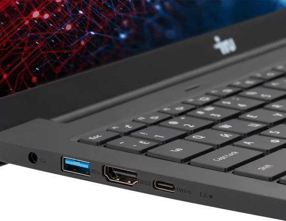 Ноутбук IRU Strato 15ALID4 Core i5 1334U 16Gb SSD512Gb Intel UHD Graphics 15.6" IPS FHD (1920x1080) Windows 11 Pro black WiFi BT Cam 6000mAh (2168024)