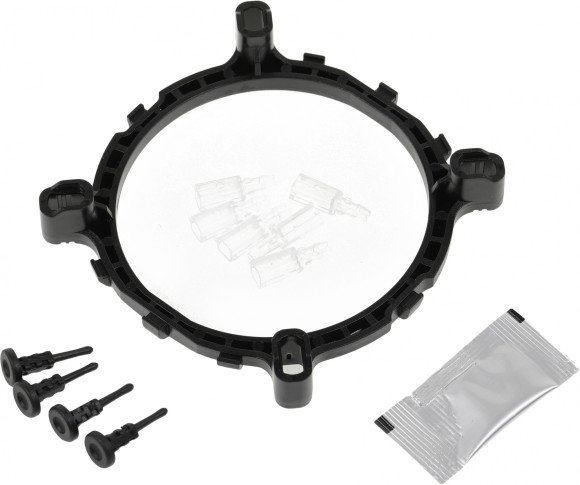 Устройство охлаждения(кулер) ID-Cooling DK-01S Soc-AM5/AM4/1200/1700/1851 черный 3-pin 24dB Al 65W 144gr Ret Устройство охлаждения(кулер) ID-Cooling DK-01S Soc-AM5/AM4/1200/1700/1851 черный 3-pin 24dB Al 65W 144gr Ret