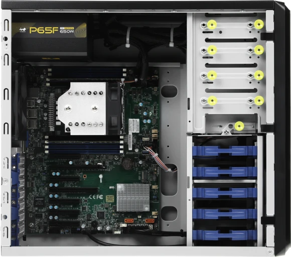 Сервер IRU Rock W9105P 1x6128 2x16Gb 1x500Gb SSD С621 AST2500 2xGigEth 1x650W w/o OS (2128615) Сервер IRU Rock W9105P 1x6128 2x16Gb 1x500Gb SSD С621 AST2500 2xGigEth 1x650W w/o OS (2128615)