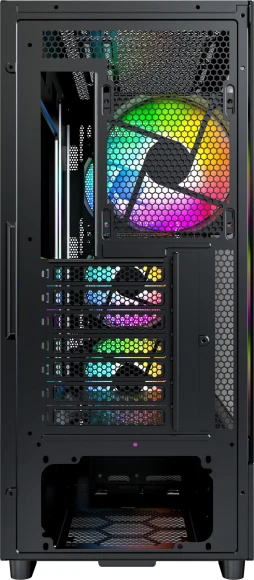 Корпус Montech X5 черный без БП ATX 8x120mm 2x140mm 1xUSB2.0 1xUSB3.0 audio bott PSU