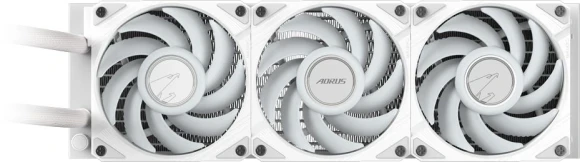 Система водяного охлаждения Gigabyte Aorus Waterforce II 360I ARGB Soc-AM5/AM4/1200/1700/1851 белый 4-pin 12.8-36.9dB Al Ret (GP-AORUS WATERFORCE II 360I)