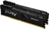 Память DDR4 2x16Gb 3600MHz Kingston KF436C18BBK2/32 Fury Beast Black RTL Gaming PC4-28800 CL18 DIMM 288-pin 1.35В single rank с радиатором Ret Память DDR4 2x16Gb 3600MHz Kingston KF436C18BBK2/32 Fury Beast Black RTL Gaming PC4-28800 CL18 DIMM 288-pin 1.35В single rank с радиатором Ret