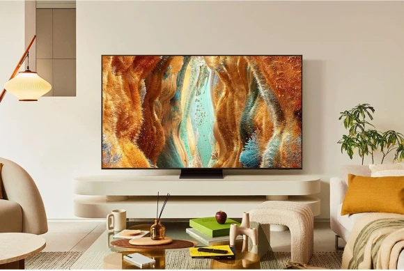 Телевизор QLED Samsung 55" QE55QN70FAUXRU Series 7 черный 4K Ultra HD 120Hz DVB-T2 DVB-C DVB-S2 USB WiFi Smart TV