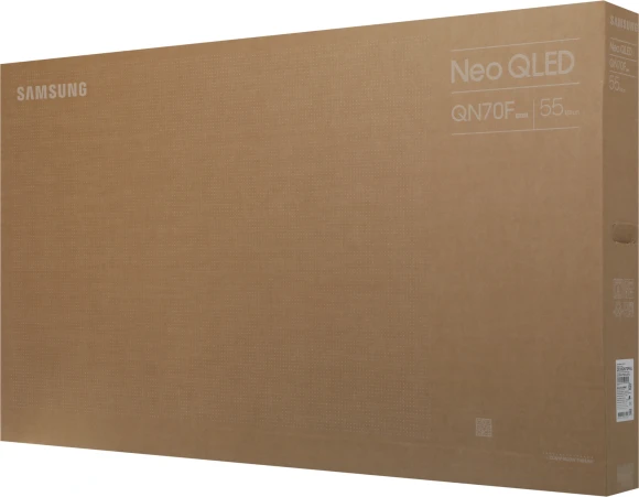 Телевизор QLED Samsung 55" QE55QN70FAUXRU Series 7 черный 4K Ultra HD 120Hz DVB-T2 DVB-C DVB-S2 USB WiFi Smart TV