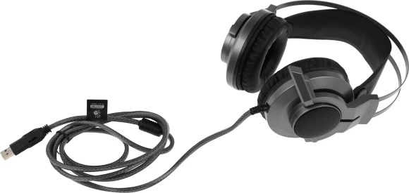 Наушники с микрофоном A4Tech Bloody G437 черный 1.8м мониторные оголовье (G437)