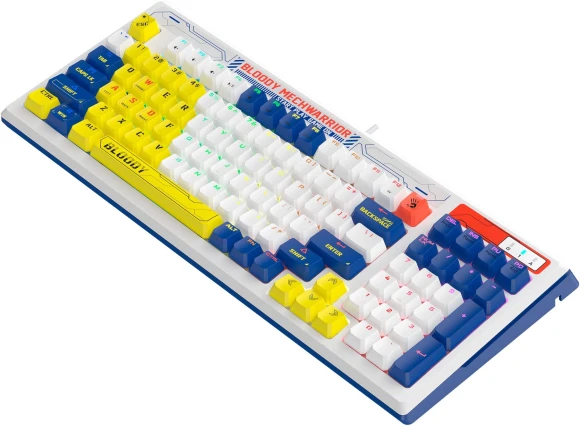 Клавиатура A4Tech Bloody B950 механическая синий USB for gamer LED (B950) кабель 1.8м Клавиатура A4Tech Bloody B950 механическая синий USB for gamer LED (B950) кабель 1.8м