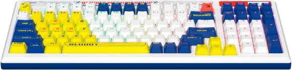 Клавиатура A4Tech Bloody B950 механическая синий USB for gamer LED (B950) кабель 1.8м Клавиатура A4Tech Bloody B950 механическая синий USB for gamer LED (B950) кабель 1.8м