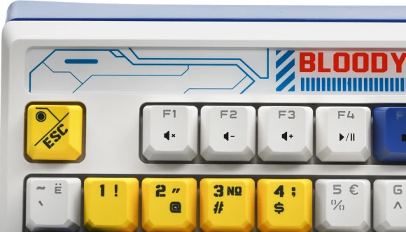 Клавиатура A4Tech Bloody B950 механическая синий USB for gamer LED (B950) кабель 1.8м Клавиатура A4Tech Bloody B950 механическая синий USB for gamer LED (B950) кабель 1.8м