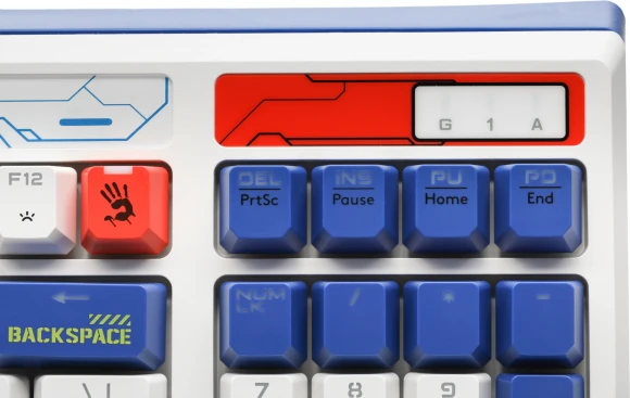 Клавиатура A4Tech Bloody B950 механическая синий USB for gamer LED (B950) кабель 1.8м Клавиатура A4Tech Bloody B950 механическая синий USB for gamer LED (B950) кабель 1.8м