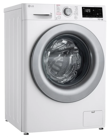 Стиральная машина LG F2V3HS4W класс: A загр.фронтальная макс.:7кг белый инвертор
