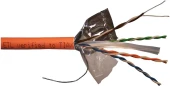 Кабель информационный Lanmaster LAN-6EFTP-HFLT-OR кат.6 FTP 4 пары 23AWG LSZH внутренний 305м оранжевый Кабель информационный Lanmaster LAN-6EFTP-HFLT-OR кат.6 FTP 4 пары 23AWG LSZH внутренний 305м оранжевый